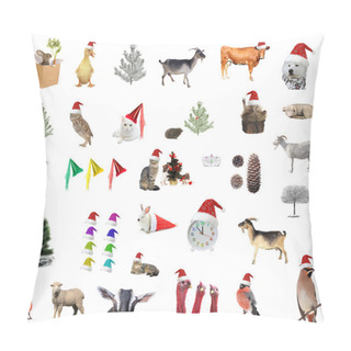 Personality  New Year Comes, Animals Pillow Covers