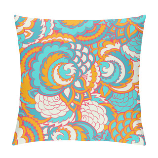 Personality  Floral Oriental Seamless Pattern Pillow Covers