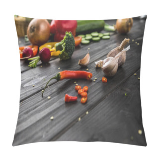 Personality  Fresh Ripe Vegetables  Pillow Covers