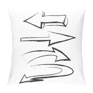 Personality  Doodle Set Arrow Pillow Covers