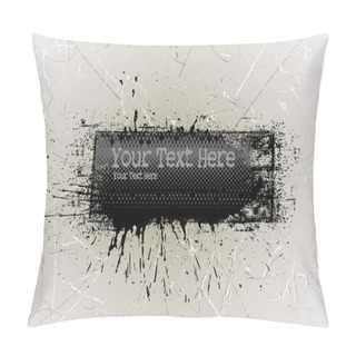 Personality  Retro Halftone Splatter Background Pillow Covers