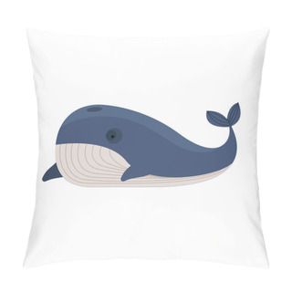 Personality  Bowhead Whale Animal Sealife Character Pillow Covers