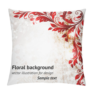 Personality  Floral Background Pillow Covers