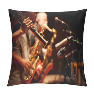 Personality  Jazz Concert Pillow Covers