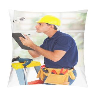 Personality  Cctv Camera Technician Recording Serial Number Pillow Covers