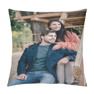 Personality  Young Loving Couple Pillow Covers