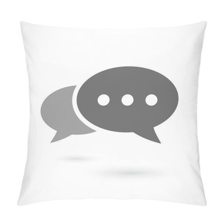 Personality  Bubble Speech Icon Pillow Covers