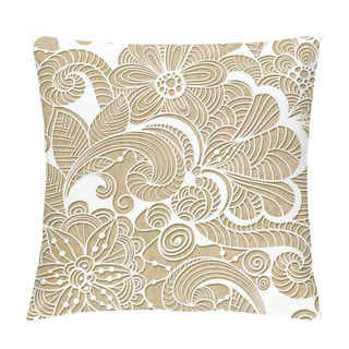 Personality  Winter Lacy Pattern Pillow Covers
