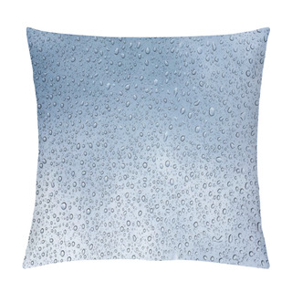 Personality  Abstract Raindrops On Glass Texture Pillow Covers