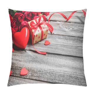 Personality  Valentines Day Background Pillow Covers