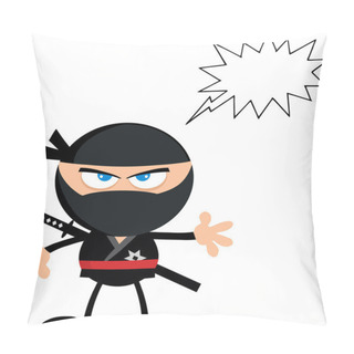 Personality  Angry Ninja Warrior Cartoon Character Pillow Covers