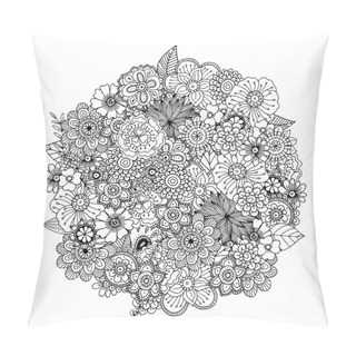 Personality  Abstract Lace Floral Background Pillow Covers