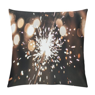 Personality  Firework. Sparks. Holiday And Party Celebration Pillow Covers