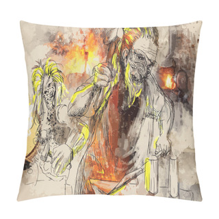 Personality  Haphaestus Pillow Covers