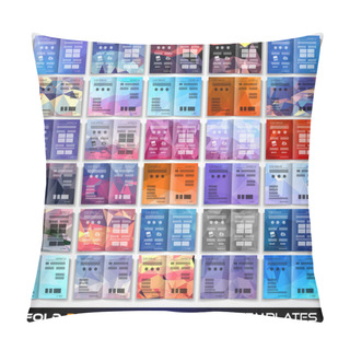Personality  Brochure Template Design Or Flyer Layout Pillow Covers