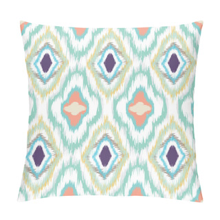 Personality  Ikat Seamless Pattern Design Pillow Covers