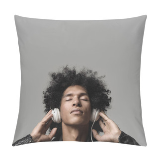 Personality  Listening To Music Pillow Covers