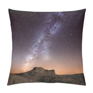 Personality  Milky Way Over The Desert Pillow Covers