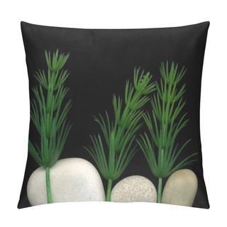 Personality  Sea Stones And Seaweed Pillow Covers
