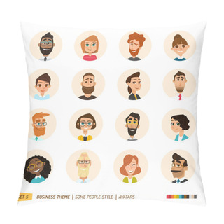 Personality  People Avatars Collection  Pillow Covers