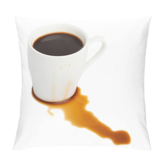 Personality  Spilled Coffee Pillow Covers