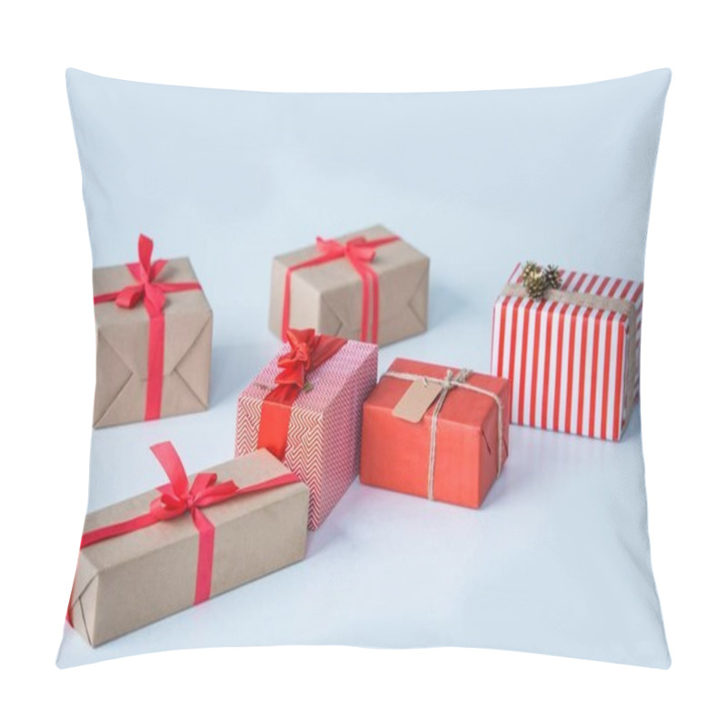 Personality  Wrapped Christmas Presents Pillow Covers