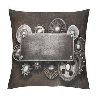 Personality  Metal Background Pillow Covers