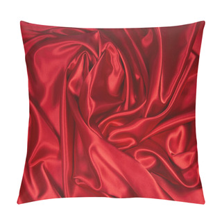 Personality  Red Satin/Silk Fabric 3 Pillow Covers