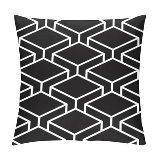 Personality  Endless Monochrome Symmetric Pattern Pillow Covers