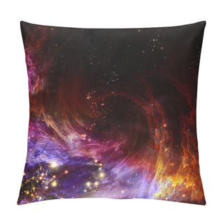 Personality  Birth Of A New Spiral Nebula Pillow Covers