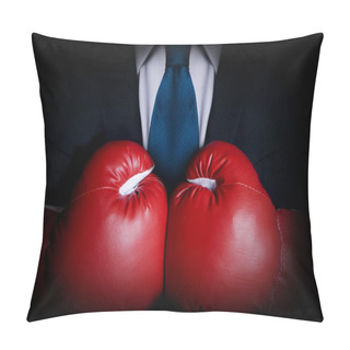 Personality  Tough Businessman Pillow Covers