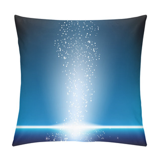 Personality  Blue Stars Background. Pillow Covers