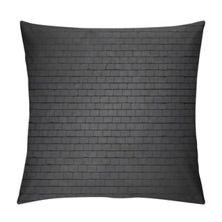 Personality  Grunge Brick Wall. Vector Background. Pillow Covers