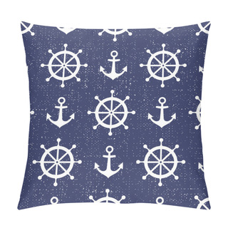Personality  Cute Nautical Background Pillow Covers