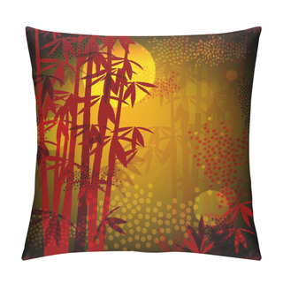 Personality  Bamboo Forest Pillow Covers