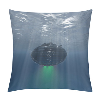 Personality  Ufo Floating Underwater Pillow Covers