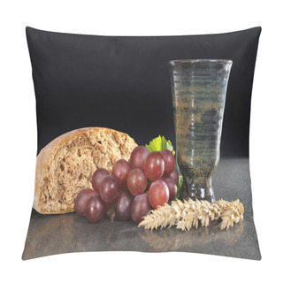 Personality  Bread And Wine At The Eucharist Or Communion Pillow Covers