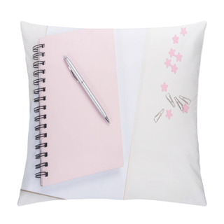 Personality  Pen With Notebook And Office Supplies Pillow Covers