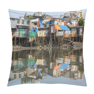 Personality  Slums In Ho Chi Minh City Pillow Covers