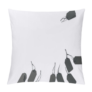 Personality  Black Blank Tags Pillow Covers