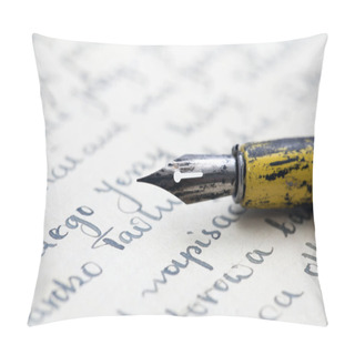 Personality  Old Pen And Letter Pillow Covers