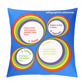 Personality  Vector Colorful Background,  Vector Illustration   Pillow Covers
