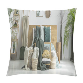 Personality  Bright Bedroom For Traveler Pillow Covers