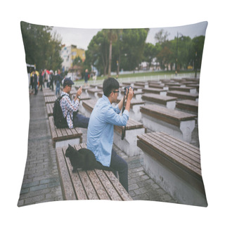 Personality  Tourists Pillow Covers