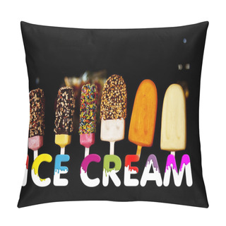 Personality  Ice Stick And Ice Pop Pillow Covers