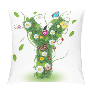 Personality  Beautiful Spring Letter Pillow Covers