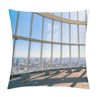 Personality  Observation Windows In Tokyo Pillow Covers
