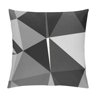 Personality  Abstract Background Multicolored Geometric Poligonal. Pillow Covers