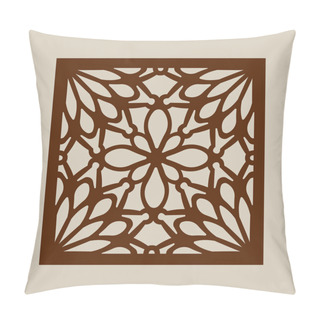 Personality  The Template Pattern For Laser Cutting Decorative Panel Pillow Covers