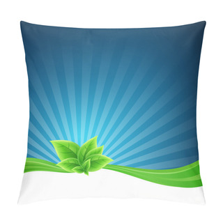 Personality  Vector Flora Background,  Vector Illustration   Pillow Covers
